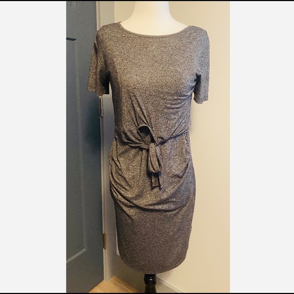 Blooming Marvelous Dresses & Skirts - Grey Maternity and nursing dress size 8